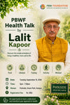 LMKHealth Talk | 15 Sep | 5PM - 7.30 PM